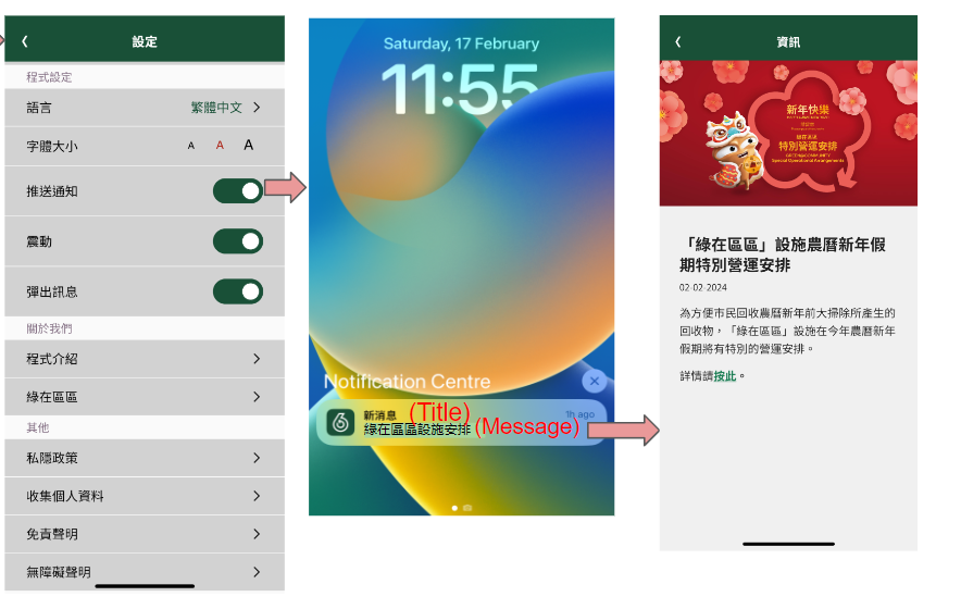 STORY #2400 自定义推送通知 - Green Dollar 顾客APP - 禅道